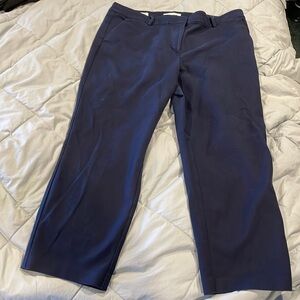 Excellent condition, Loft size 14 curvy Riviera pants, navy blue